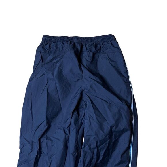 Y2K Nike Nylon Track Pants Gray Blue Medium - Picture 5 of 7